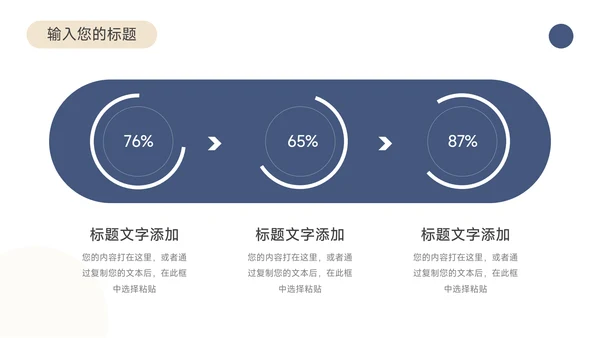 蓝金简洁创业融资计划书PPT模板
