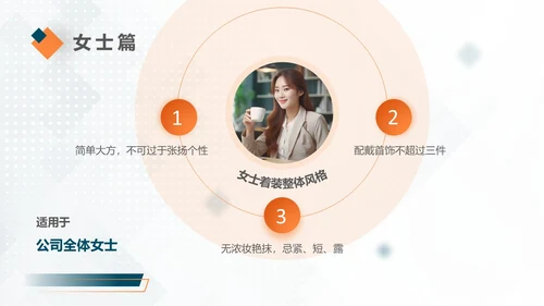 深青色简约商务着装礼仪新员工培训PPT模板礼仪培训