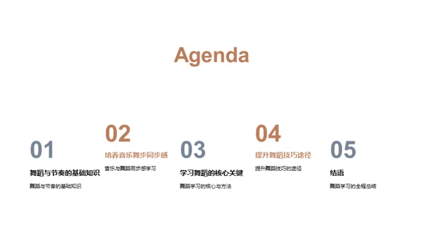 舞步与音乐的韵律