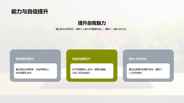 社团力量探索