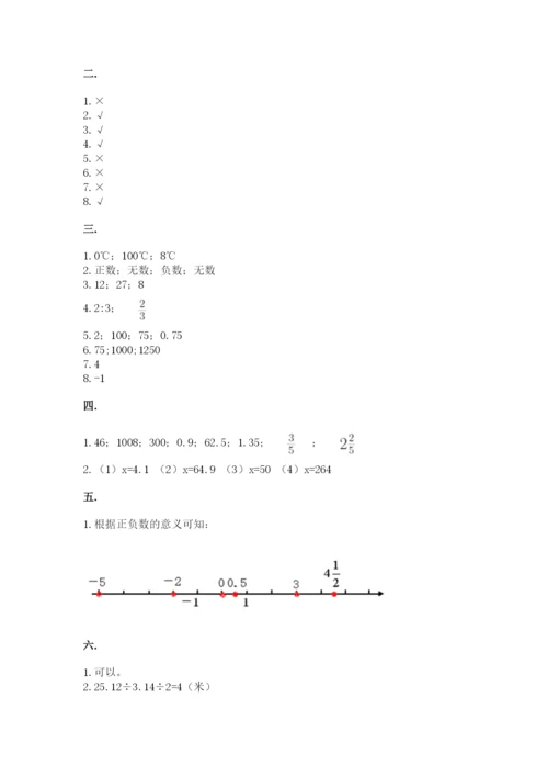 成都外国语学校小升初数学试卷精品【名校卷】.docx