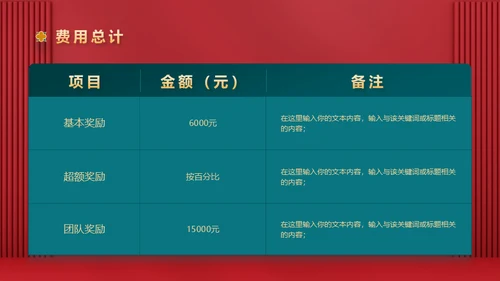 红色新禧新中式中国风中秋节活动营销策划通用PPT模板