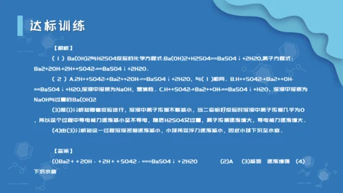 人教版化学课《离子反应》通用PPT模板课件
