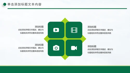 清新中国邮政储蓄银行工作总结计划PPT模板