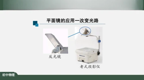 人教版 初中物理 八年级上册 第四章 光现象 4.3 平面镜成像 课件（共46张PPT）