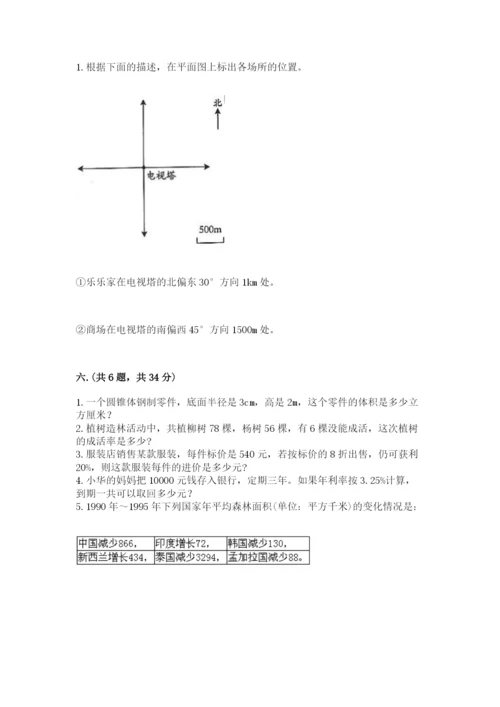 苏教版六年级数学小升初试卷【历年真题】.docx