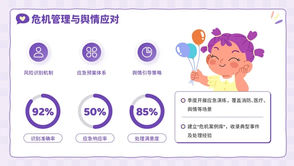 紫色卡通风兴趣点亮未来：暑假兴趣班活动PPT模板