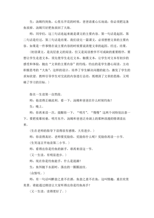 钓鱼的启示教学反思精选5篇.docx