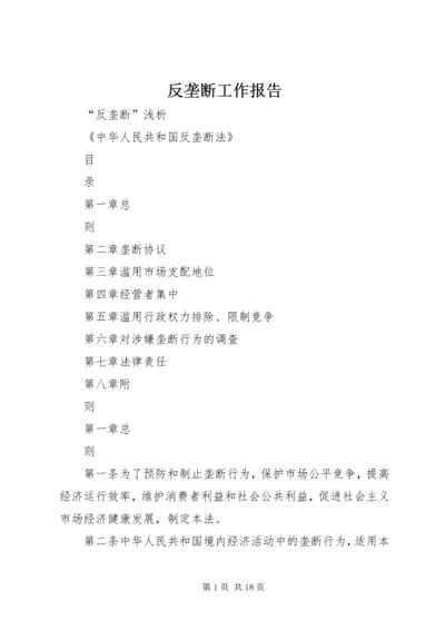 反垄断工作报告 (4).docx