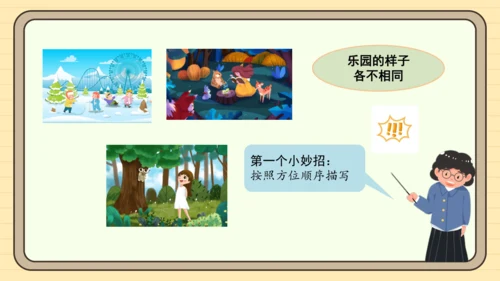 统编版语文四年级下册2024-2025学年度第一单元习作：我的乐园（课件）