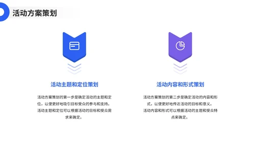 蓝色创意风活动方案推介PPT模板