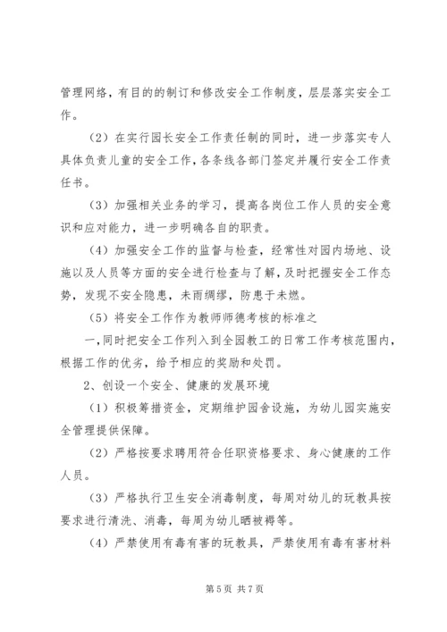 幼儿园交通安全工作计划范文.docx
