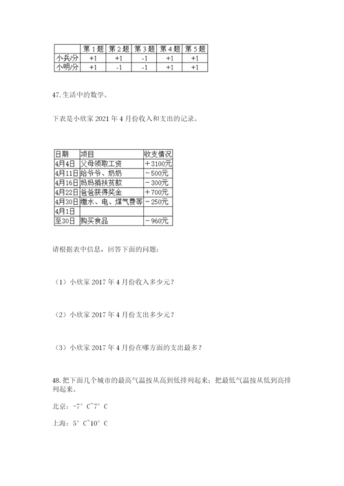 六年级小升初数学解决问题50道可打印.docx