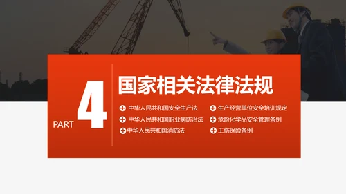 施工安全生产知识培训PPT模板