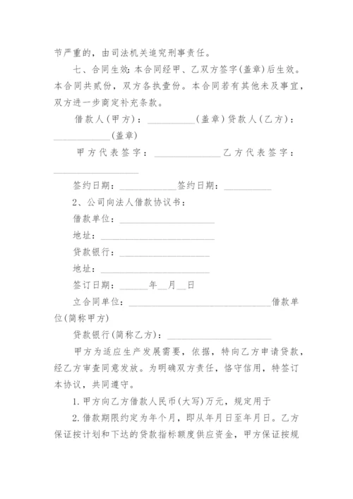 法人向公司借款合同.docx