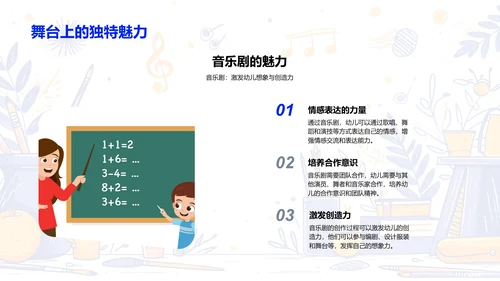 幼儿音乐艺术教育PPT模板