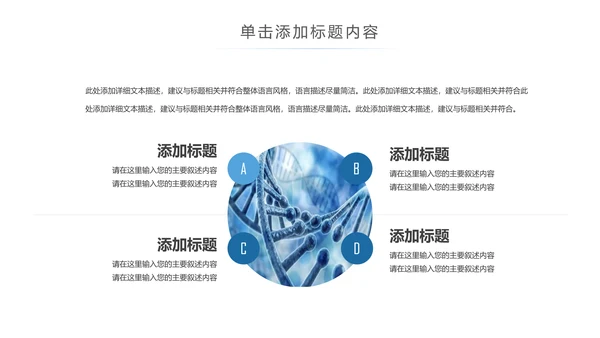 生物基因细胞化学医疗医学DNA学术研究PPT