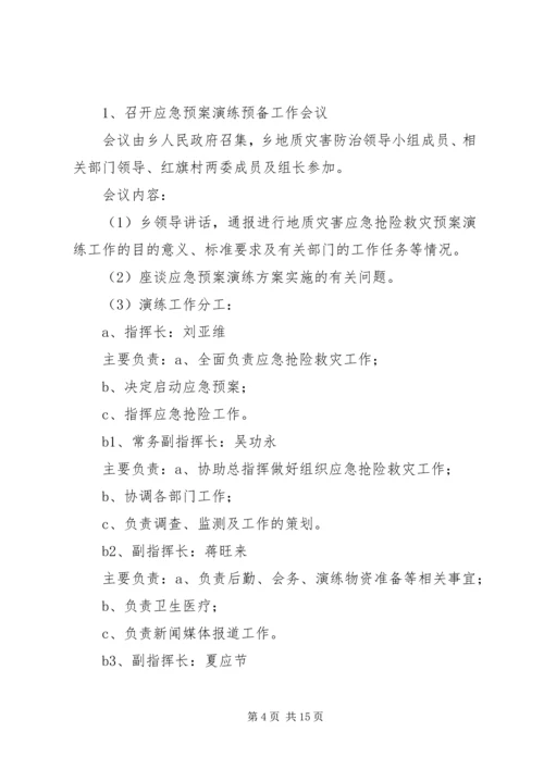 乡镇年度安全生产应急救援演练的工作计划.docx