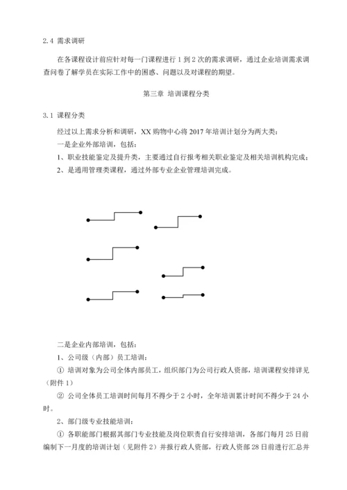 XX公司培训计划书.docx