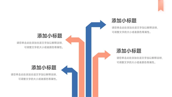 蓝红精品电商运营策划PPT模板