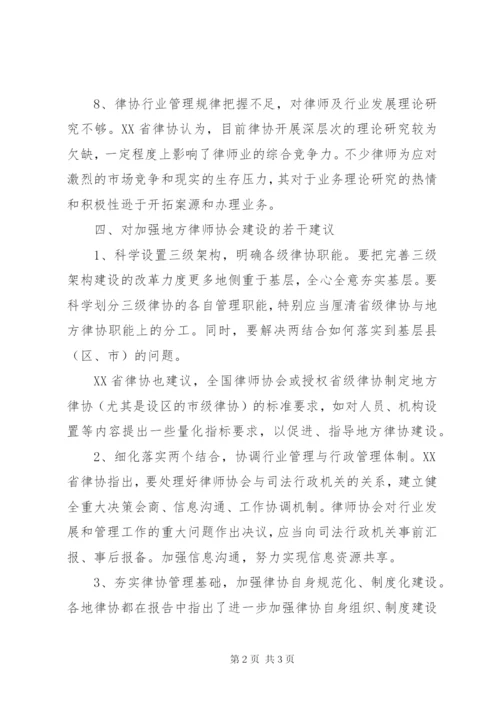 全国地方律协建设调研报告(4).docx