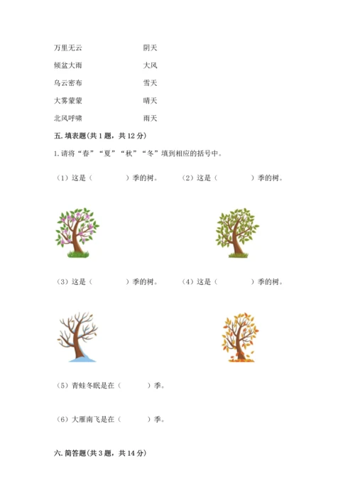 教科版二年级上册科学期末测试卷精品（能力提升）.docx