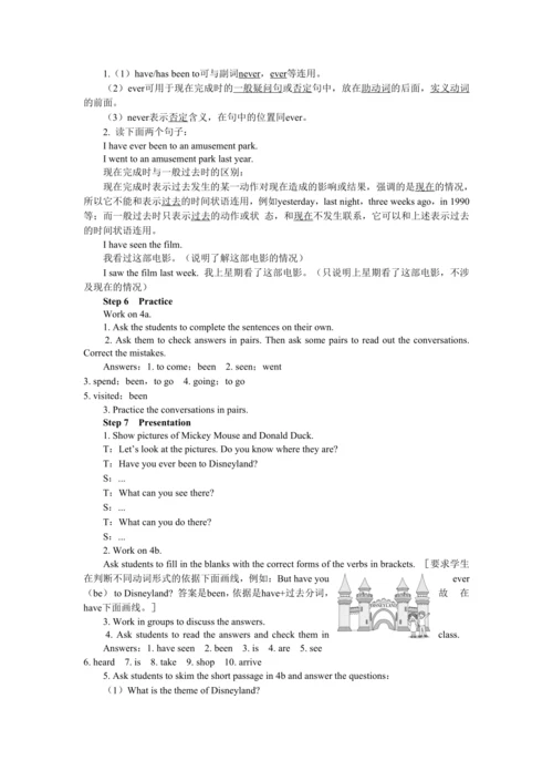 UNIT 9 Period 2 （Section A 3a-4c）教学详案