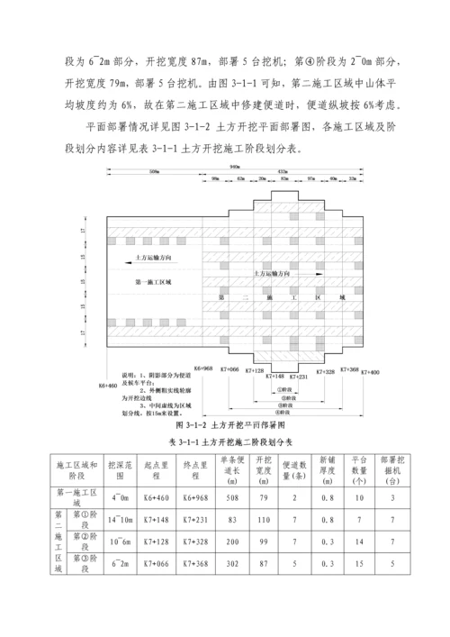 大体积土方开挖综合标准施工专业方案.docx