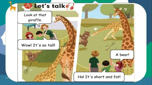 Unit3 At the zoo A let's talk 课件(共24张PPT)