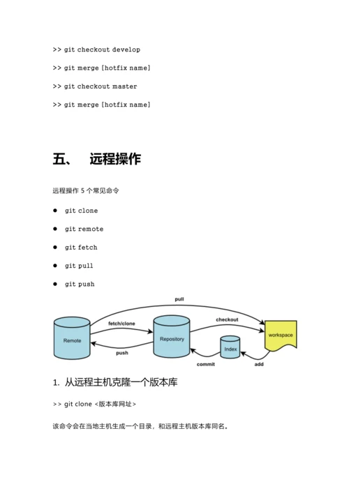 Git源代码管理标准规范.docx