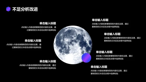 蓝色紫色创意风工作总结汇报PPT模板