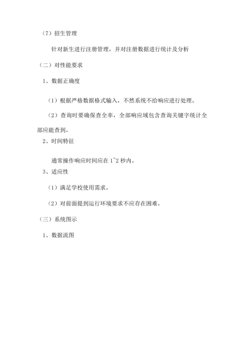 教务综合管理系统需求分析报告.docx