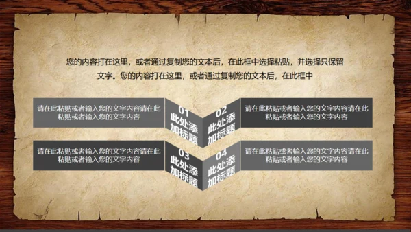 复古怀旧风时间管理教学培训通用PPT课件模板