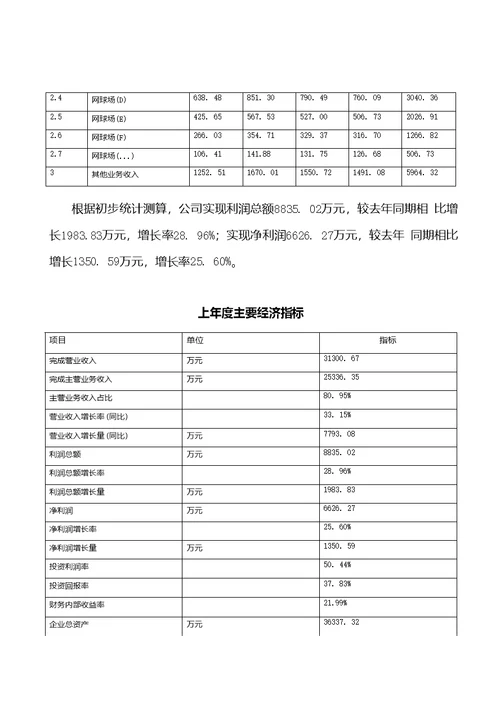 网球场项目立项申请报告[参考模板]