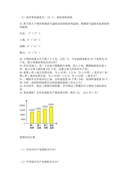 小升初数学应用题50道带答案（黄金题型）.docx