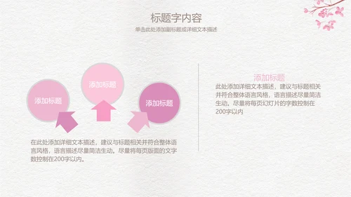 精美手绘复古玫瑰花ppt动态模板
