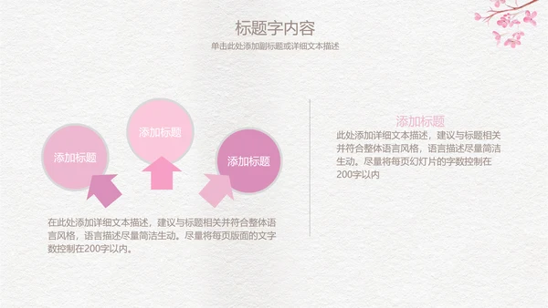精美手绘复古玫瑰花ppt动态模板