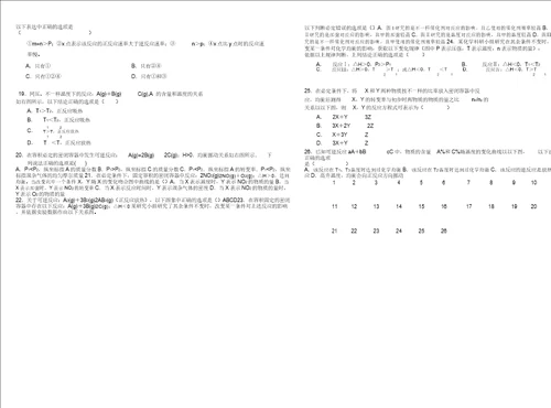 化学平衡图像题专题试题