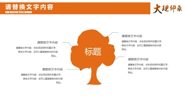 云南大理印象通用PPT模板