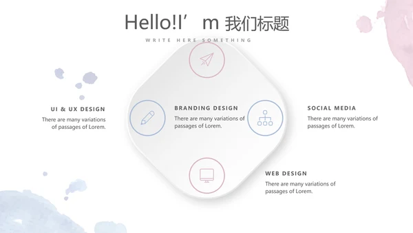 创意手绘简约彩妆培训动态PPT