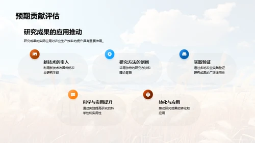 农学创新与应用