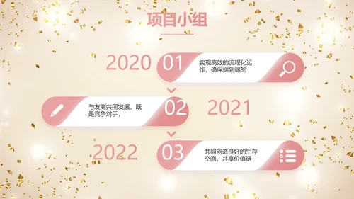 金色大气毕业典礼通用动态PPT模板