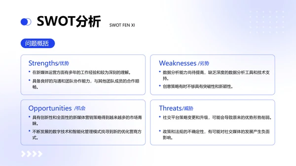 蓝色简约风企业工作汇报PPT模板