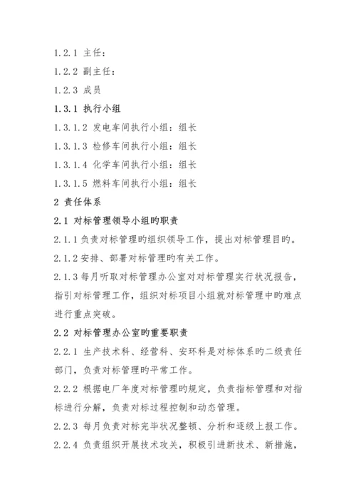 电厂对标实施专题方案.docx