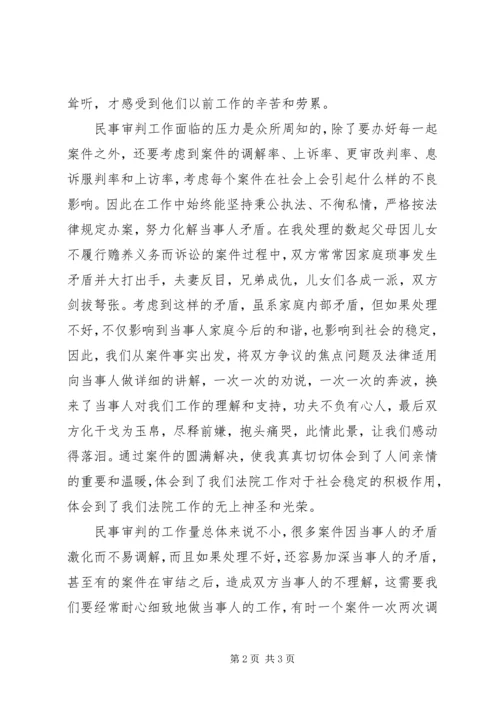 关于法院法官竞聘演讲稿.docx