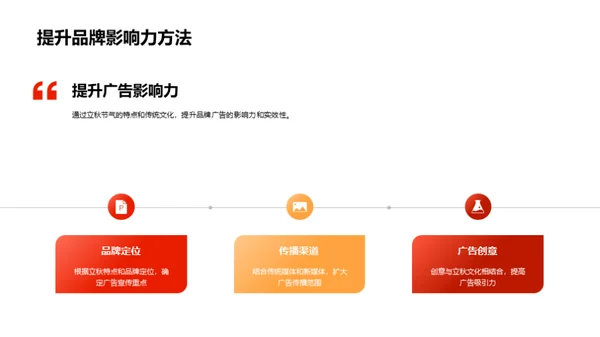 立秋节气广告新机遇