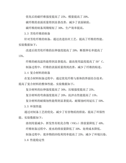 高性能纤维材料的制备与应用研究