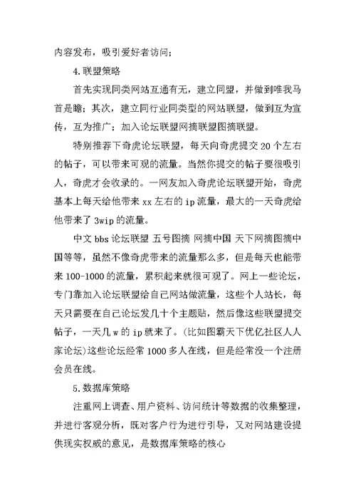 数码相机网络推广策划书