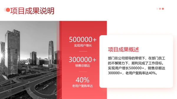 简约企业年终工作总结汇报PPT模板