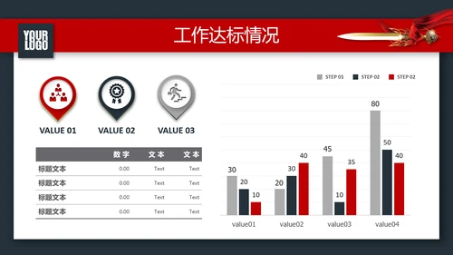 战场赢激励动员誓师冲锋冲刺总结计划PPT